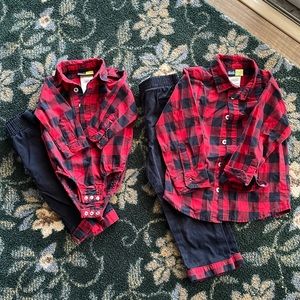 Matching Dress Outfits 3/6M & 24M